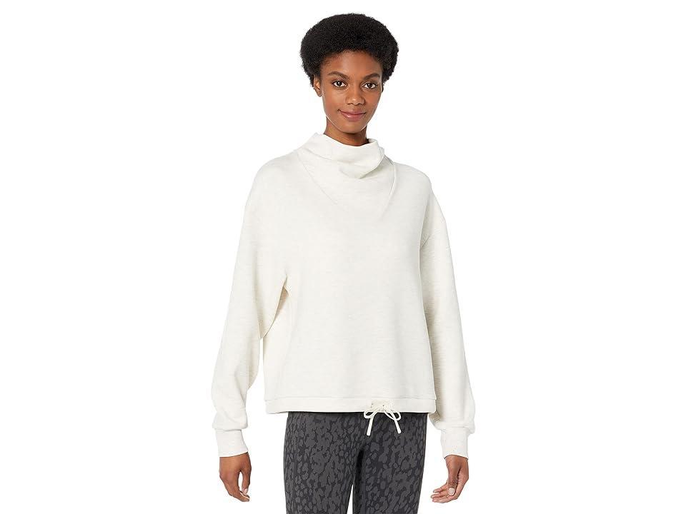 Varley Betsy Sweat (Ivory Marl) Women's Clothing Product Image