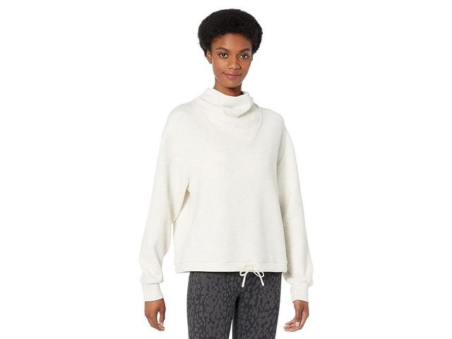 Varley Betsy Sweat (Ivory Marl) Women's Clothing Product Image