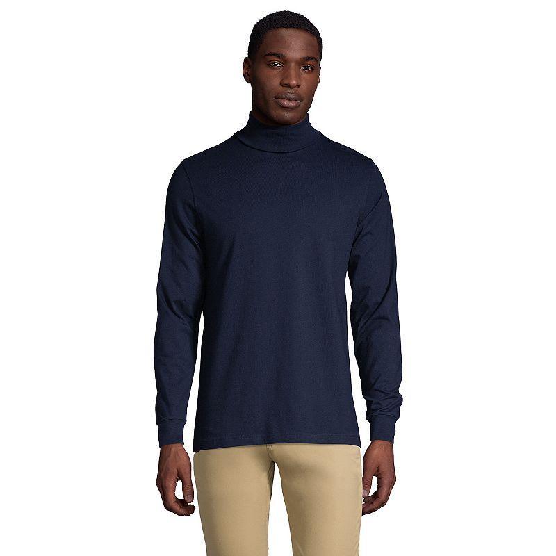 Lands End Mens Super-t Turtleneck T-Shirt Product Image