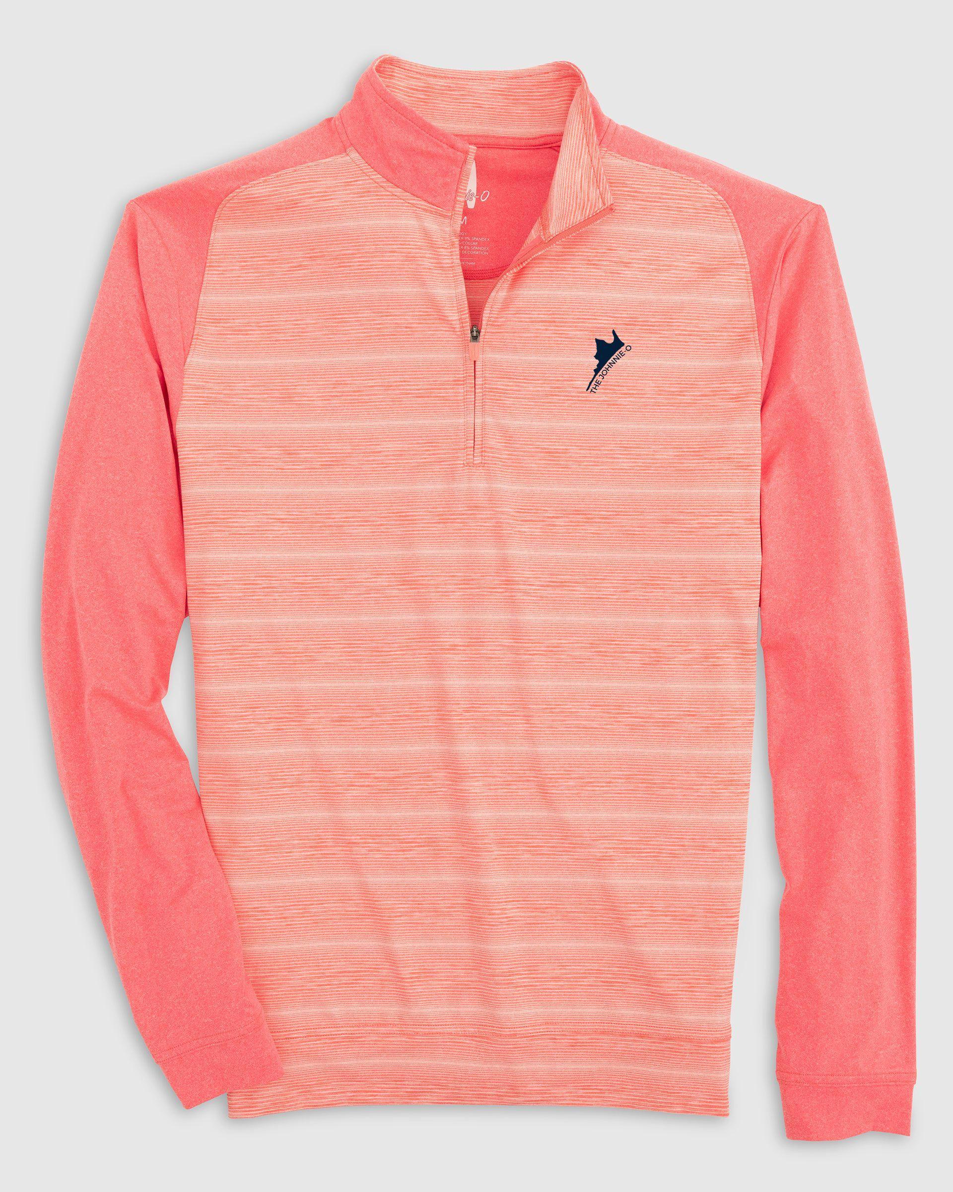 123rd U.S. Open Bert Striped Performance 1/4 Zip Pullover Product Image