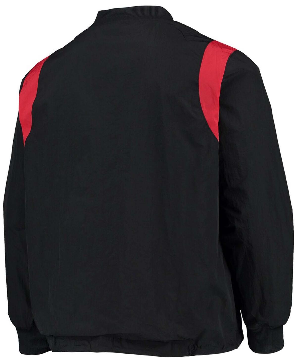 NIKE Black Ohio State Buckeyes Rev Pullover Windbreaker Jacket In Black,unvr Product Image