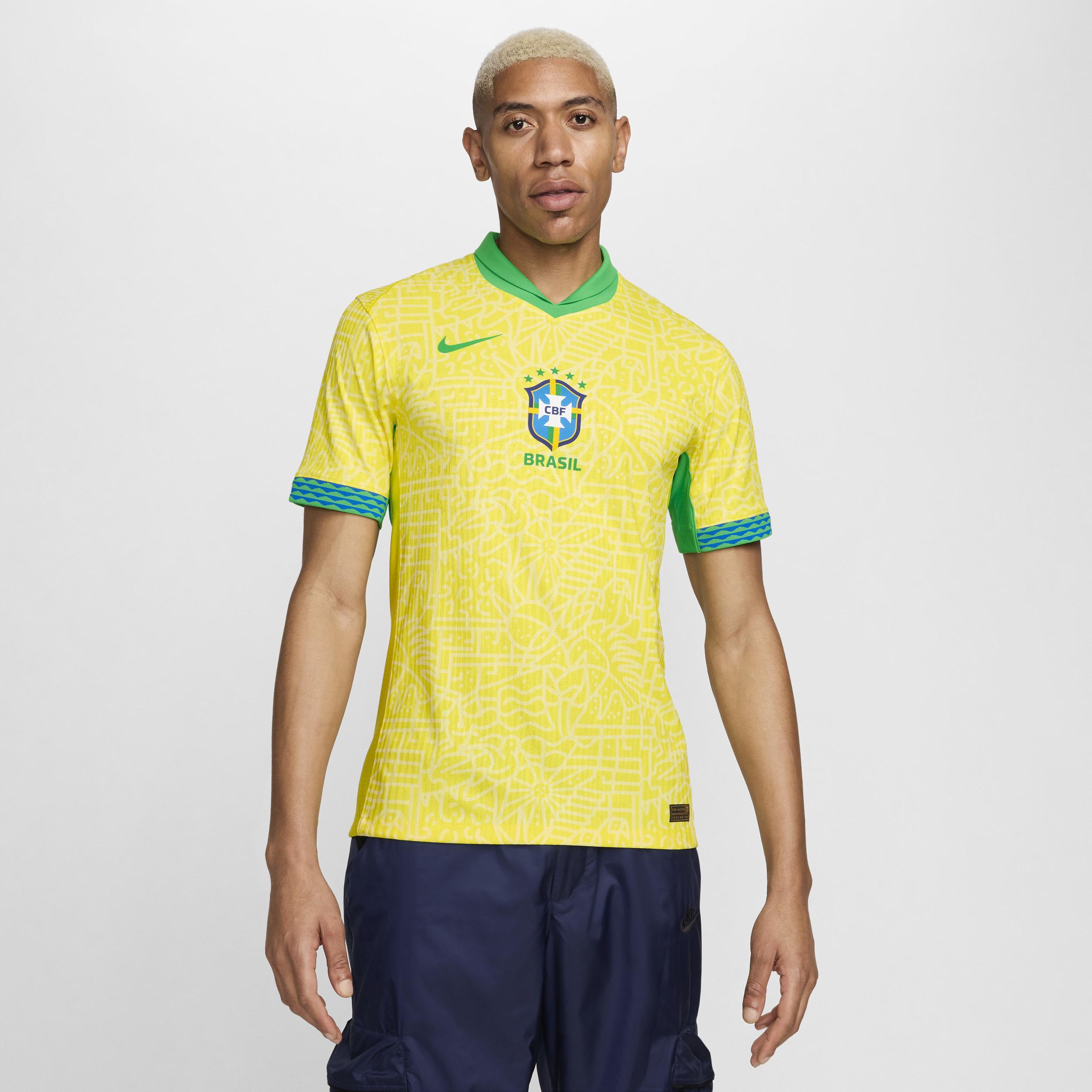 Brazil 2024 Match Home Nike Men's Dri-FIT ADV Soccer Authentic Jersey Product Image