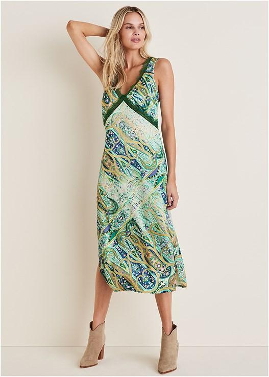 Stretch Charm Midi Dress Product Image