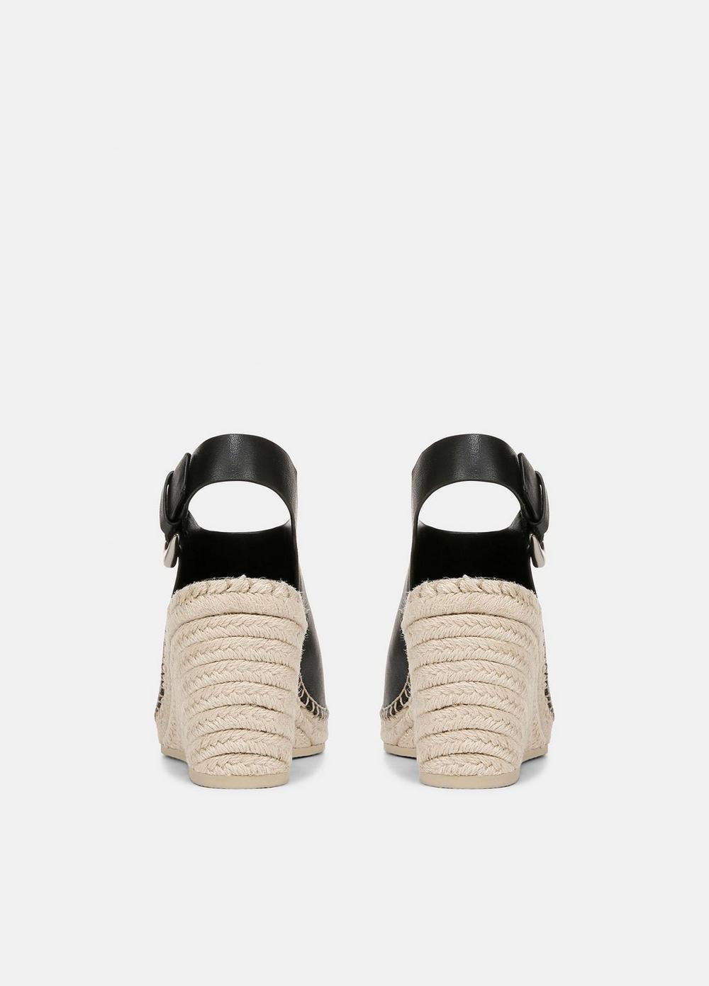 Gabriela Leather Wedge Espadrille Sandal Product Image