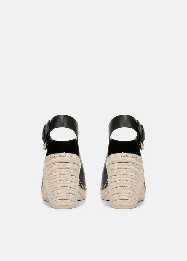 Gabriela Leather Wedge Espadrille Sandal Product Image