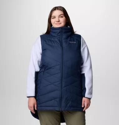 Columbia Womens Heavenly II Long Vest - Plus Size- Product Image