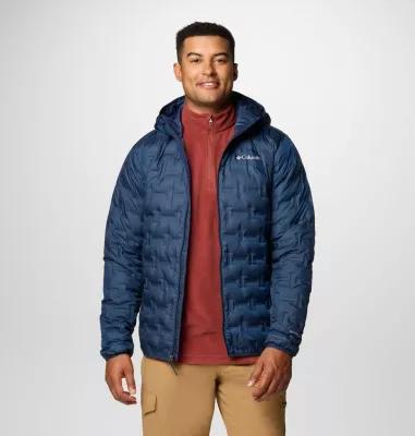 Columbia Mens Delta Ridge II Down Hooded Jacket- Product Image