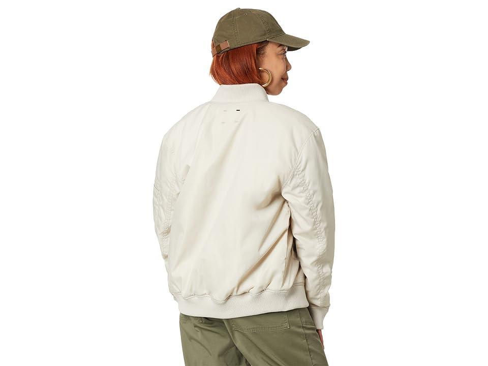 LABEL Go-To Bomber Jacket (Putty) Women's Clothing Product Image