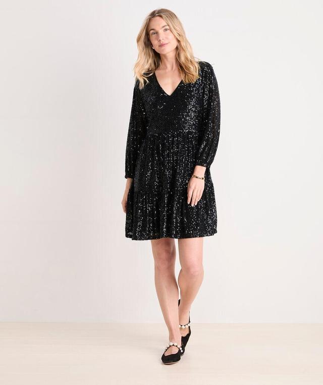 Sequin Tiered Dress Product Image