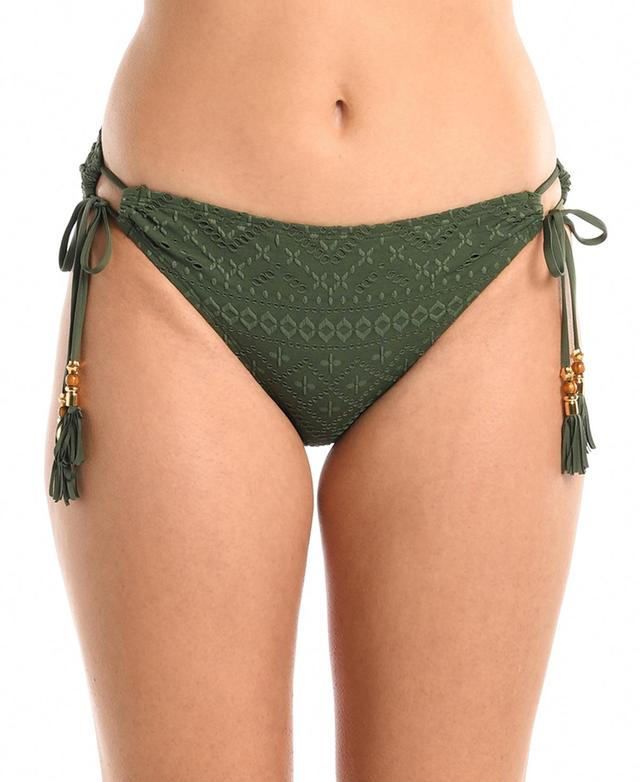 La Blanca Womens Saltwater Sands Tassel-Tie Hipster Bottoms Product Image