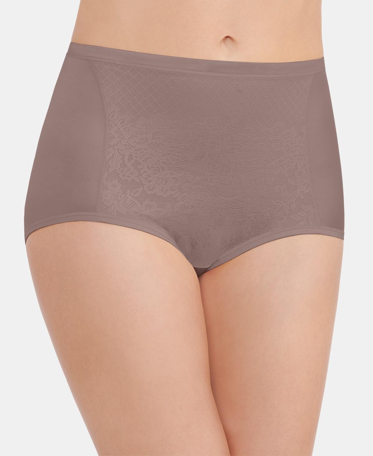 Vanity Fair Womens Smoothing Comfort with Lace Brief Underwear Product Image