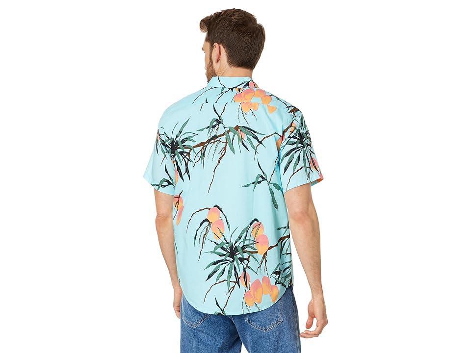 Billabong Sundays Short Sleeve Woven (Tide Pool) Men's Clothing Product Image