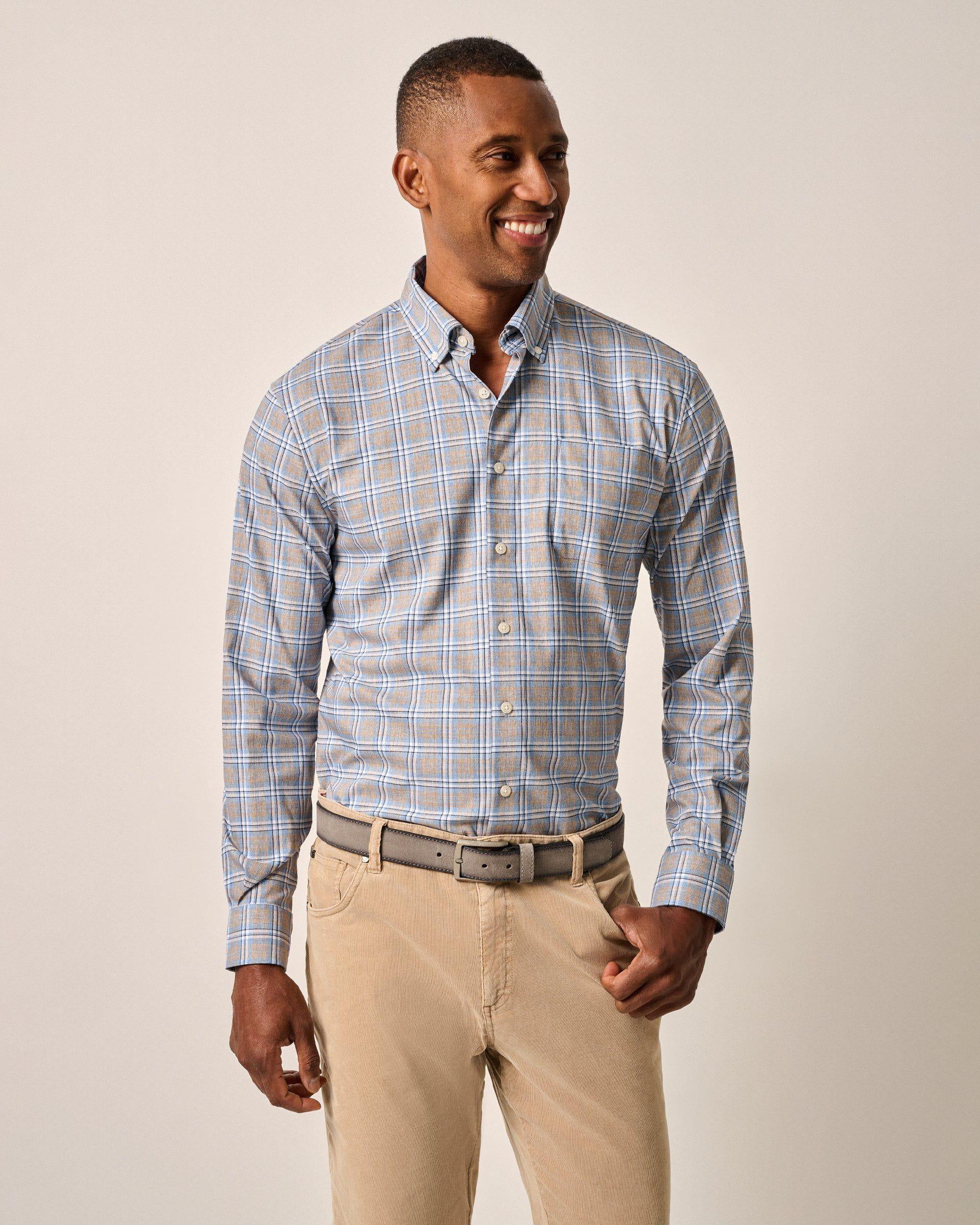 johnnie-O Performance Button Up Shirt - Scotty Product Image