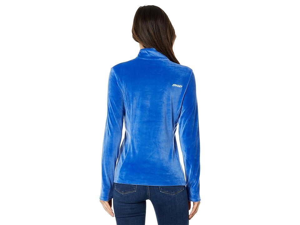 Spyder Shimmer Bug 1/2 Zip (Electric ) Women's Clothing Product Image