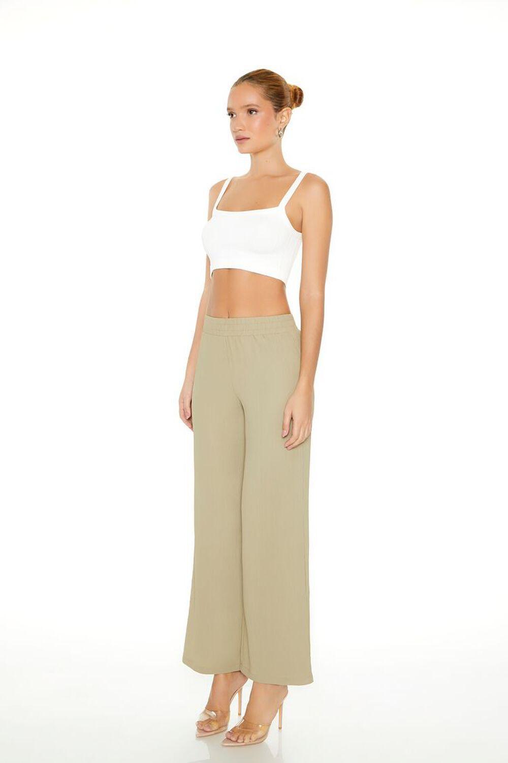 High-Rise Wide-Leg Pants | Forever 21 Product Image