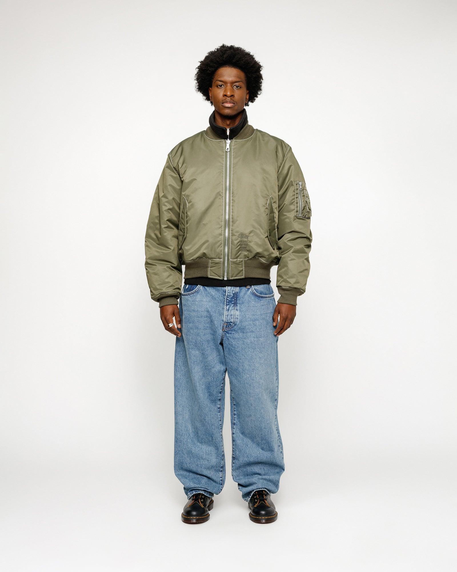 BUILT REVERSIBLE BOMBER JACKET Male Product Image