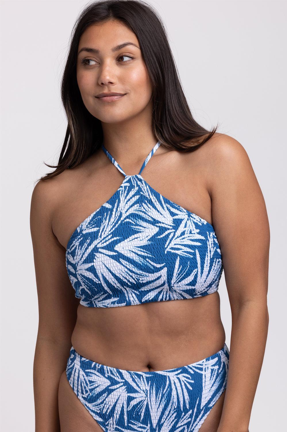 Luna Smocked Bikini Top Product Image