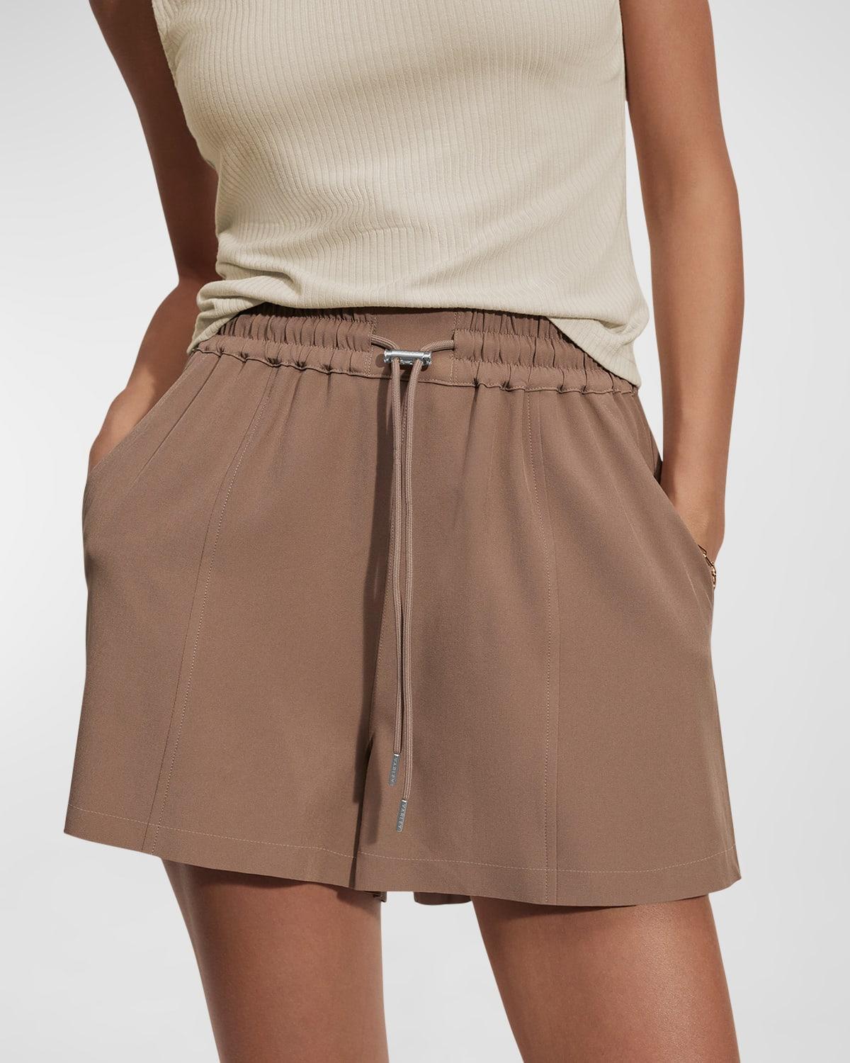 Varley Barket Woven Shorts Stone) Women's Shorts Product Image