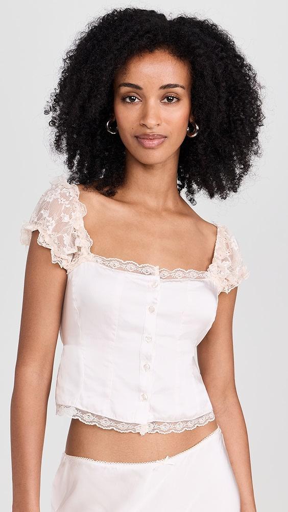 GUIZIO Kahli Lace Top | Shopbop product image