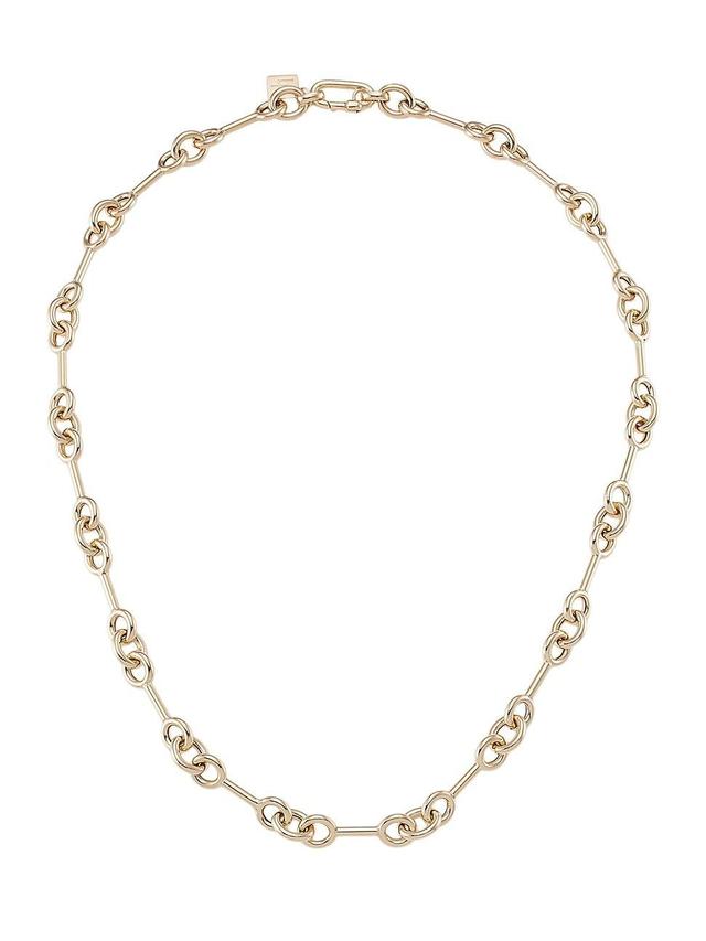 Womens 14K Yellow Gold Small Chain Necklace Product Image