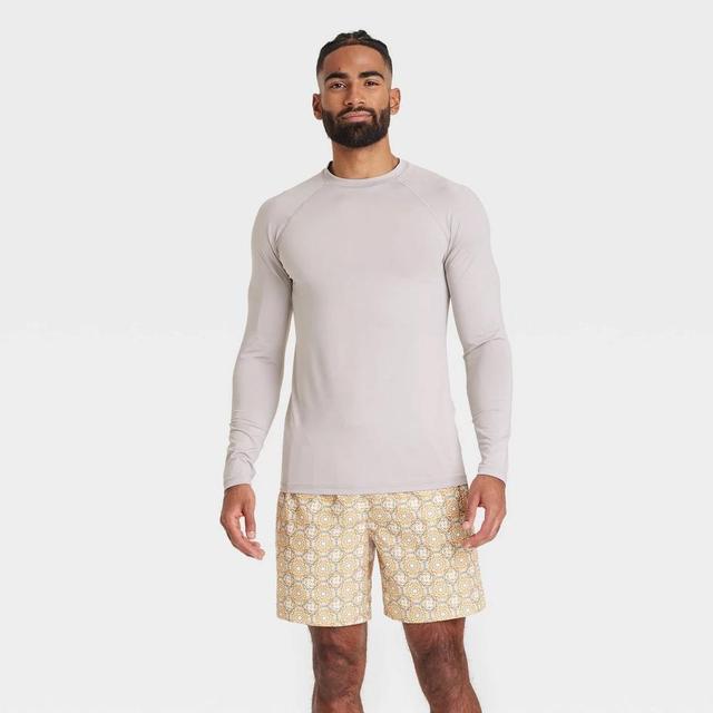 Mens Long Sleeve Rash Guard Top - Goodfellow & Co Product Image