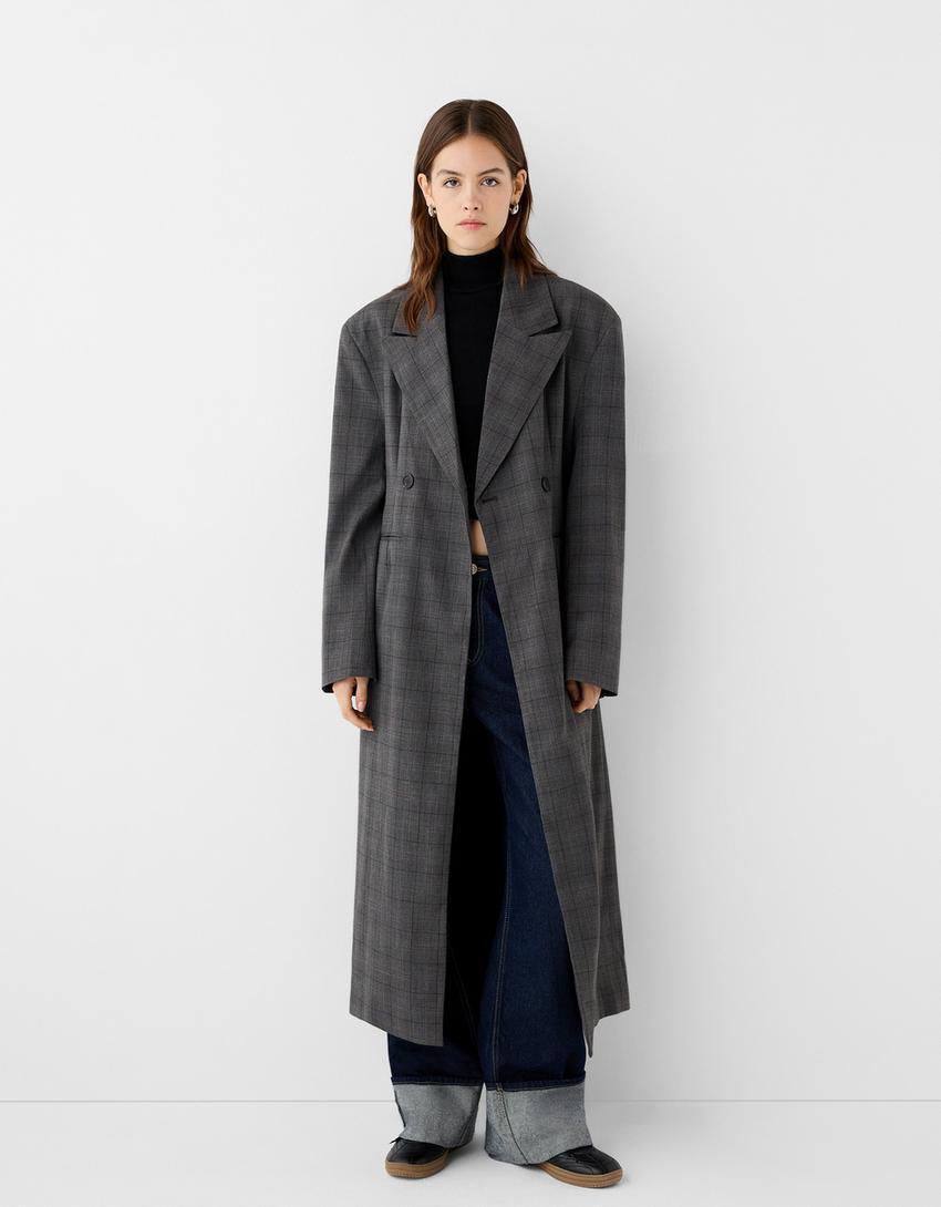 Long oversize coat product image