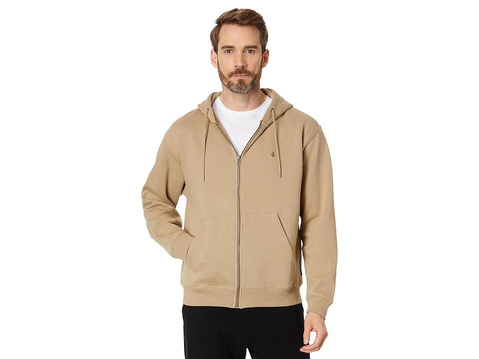 Volcom Single Stone Full Zip Hoodie Men's Clothing Product Image