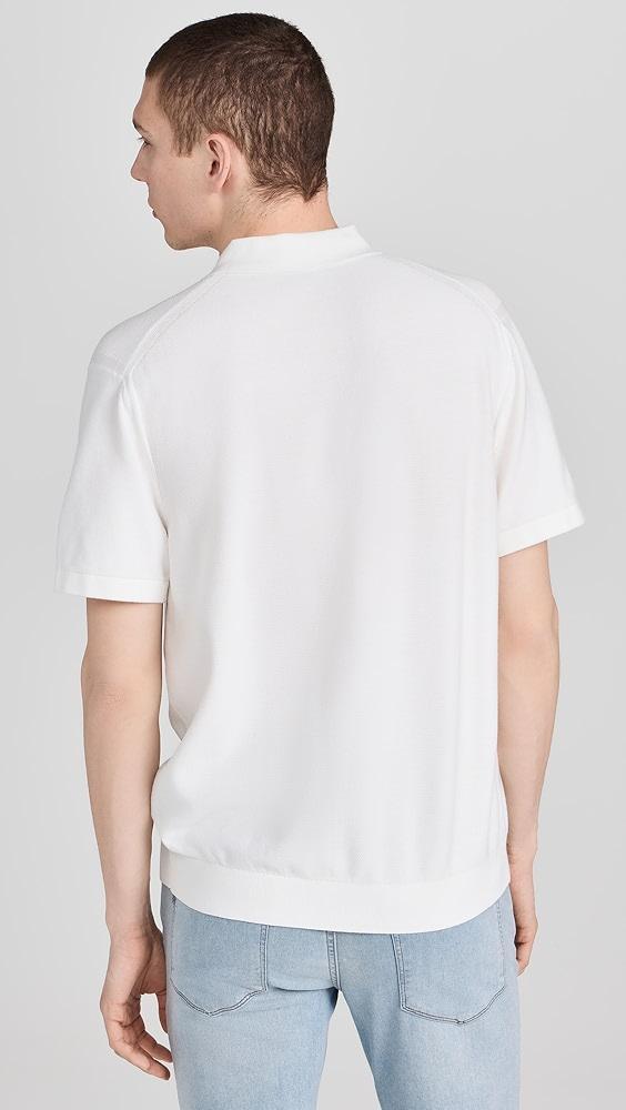 Theory Goris Knit Polo Shirt | Shopbop Product Image