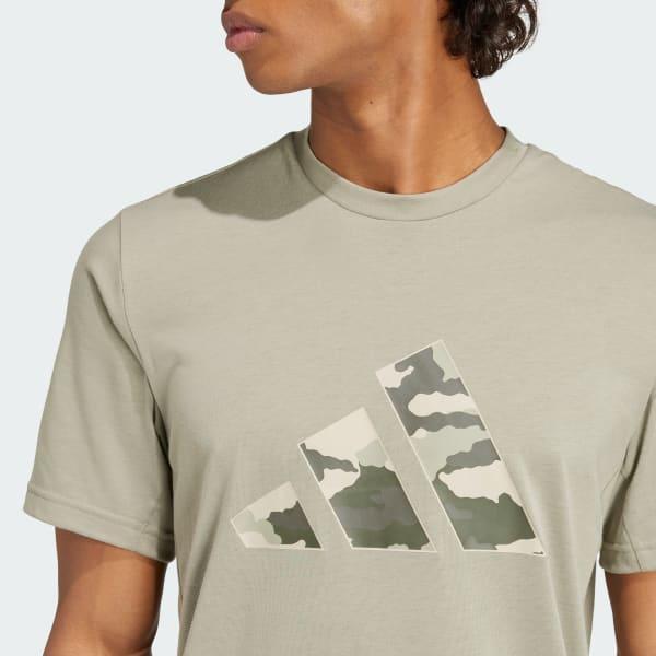 Train Essentials Camo Graphic Logo Tee Product Image