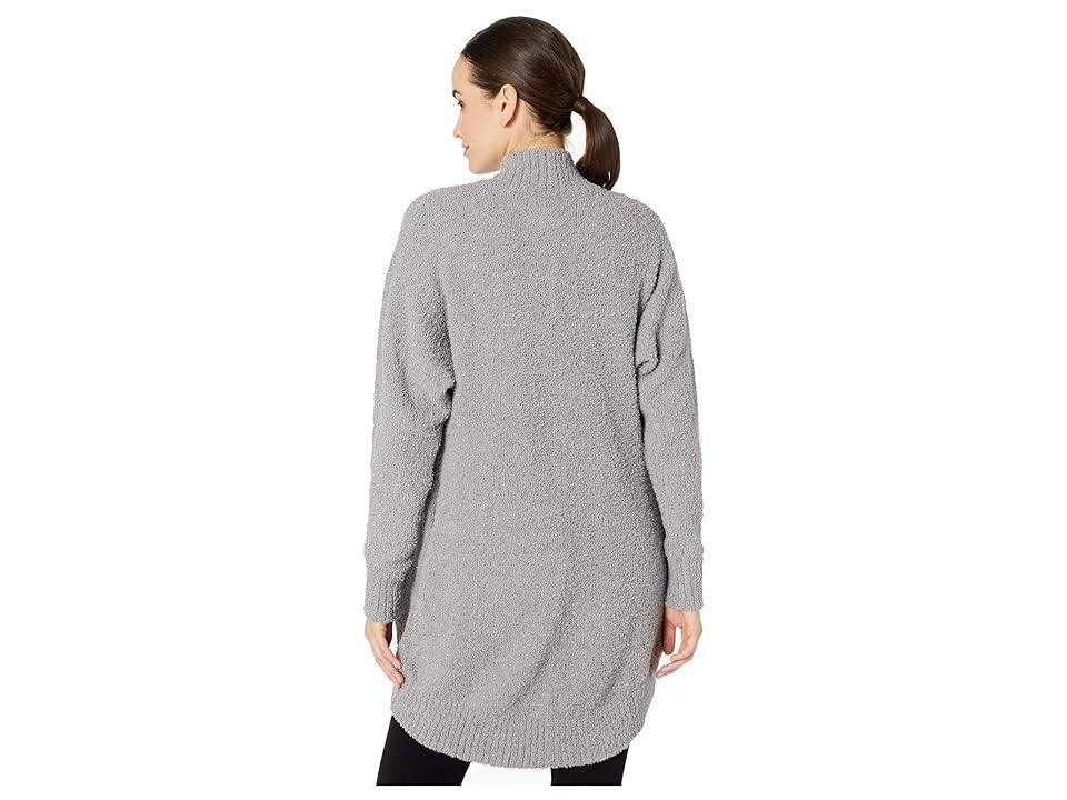 UGG Fremont Fluffy Knit Cardigan (Grey) Women's Sweater Product Image