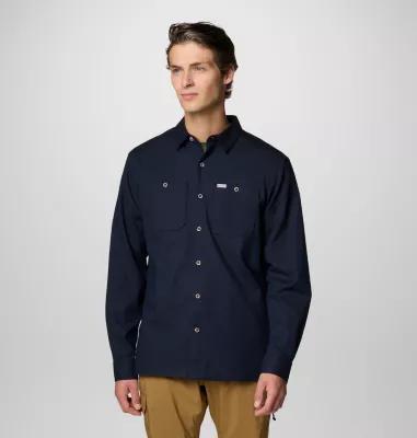 Columbia Men's Pitchstone Woven Long Sleeve Shirt- Product Image