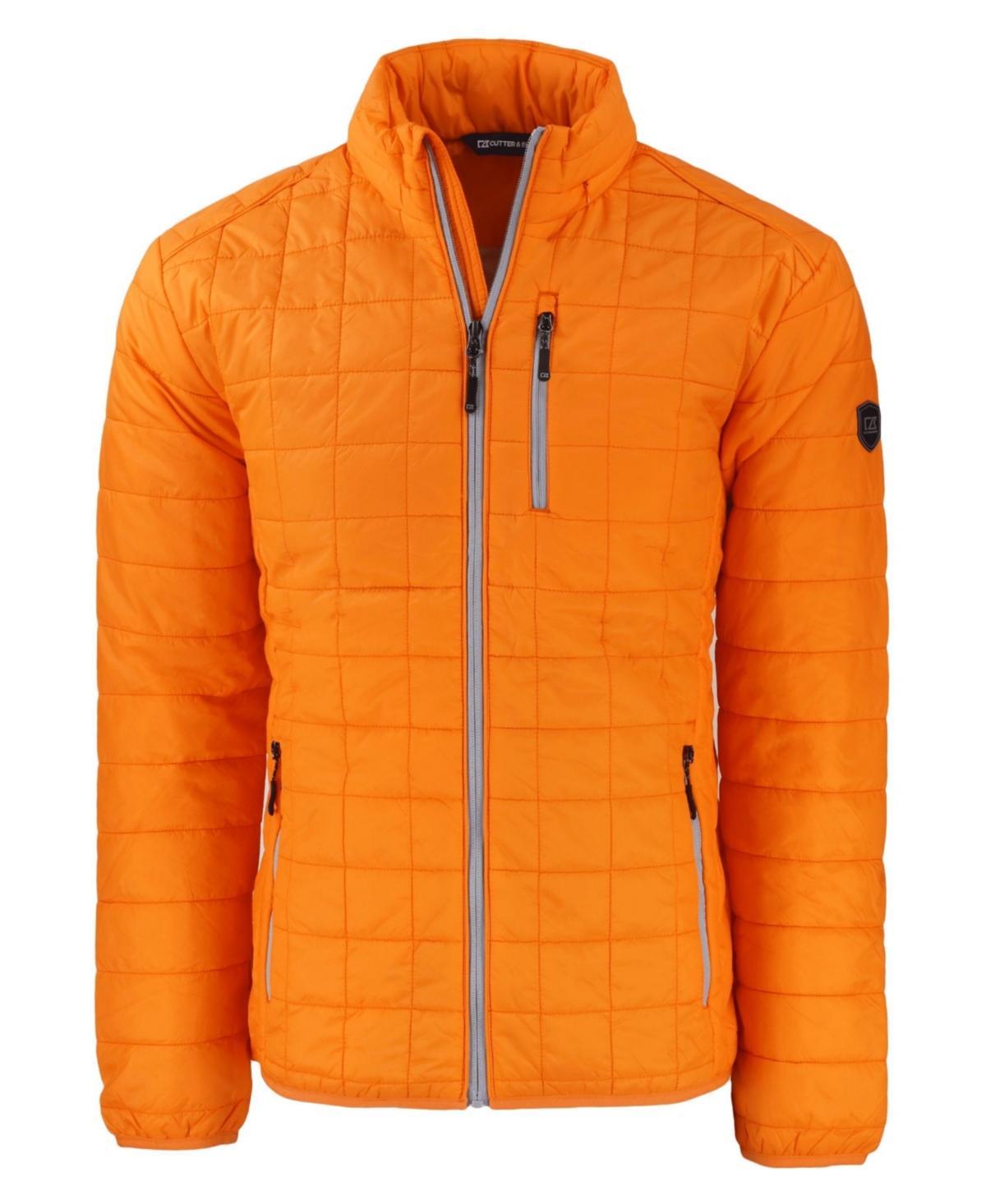 Cutter & Buck Rainier PrimaLoft Mens Big & Tall Eco Insulated Full Zip Puffer Jacket Product Image