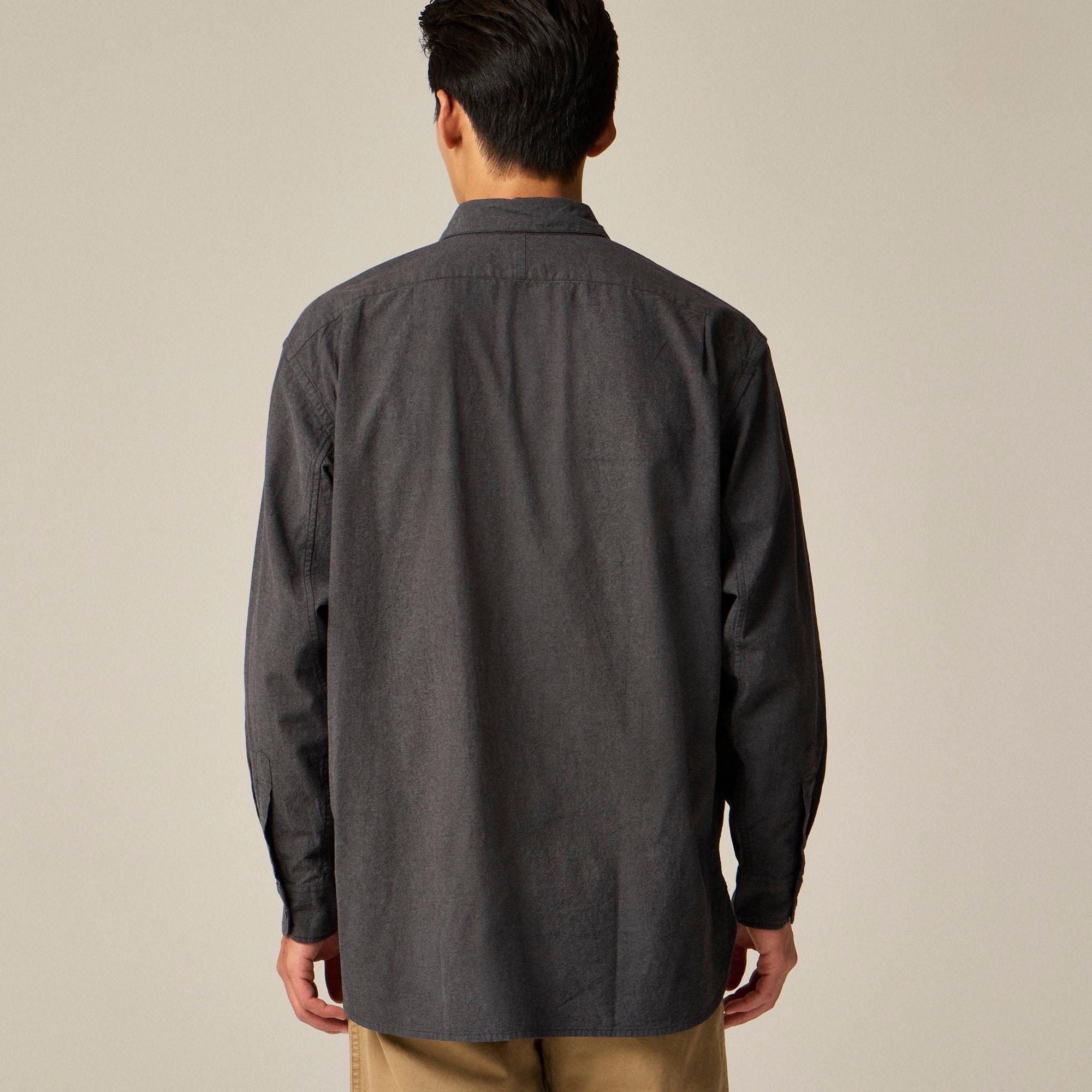 Limited-edition Engineered Garments X J.Crew relaxed oxford shirt with club collar Product Image