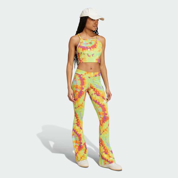 Tie-Dyed Flared Pants Product Image