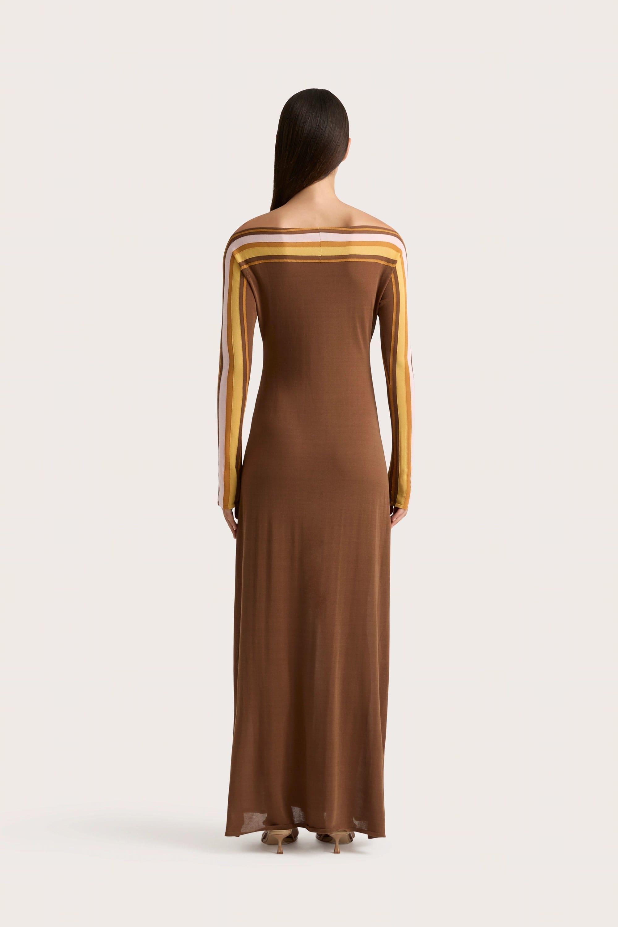 Citara Maxi Dress Cocoa Product Image