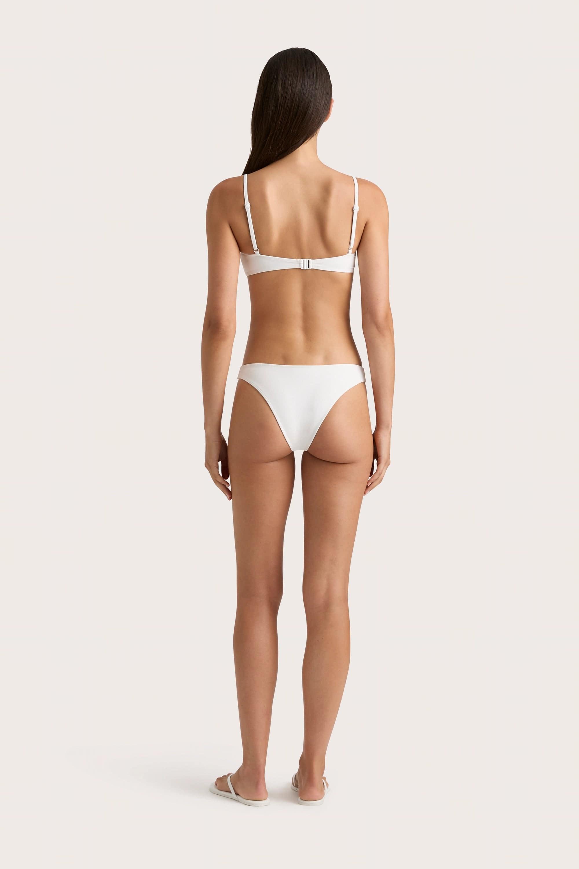 Elea Bikini Top White Product Image