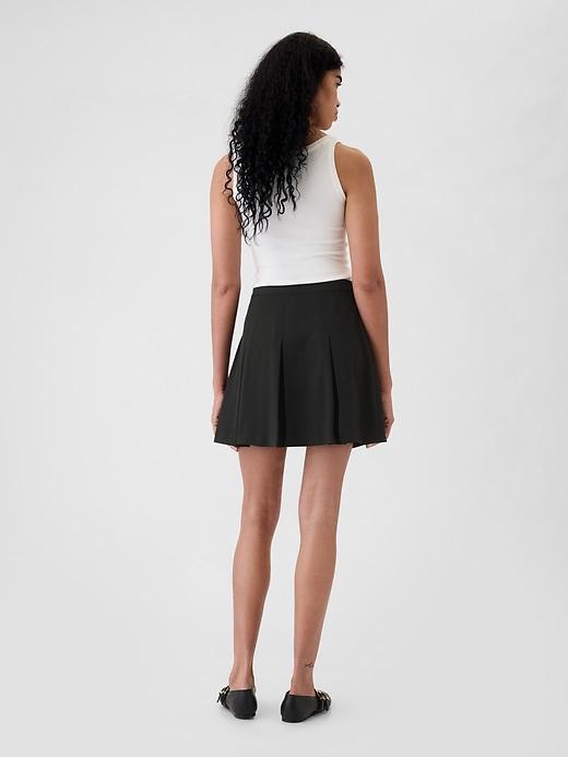 Pleated Mini Skirt Product Image