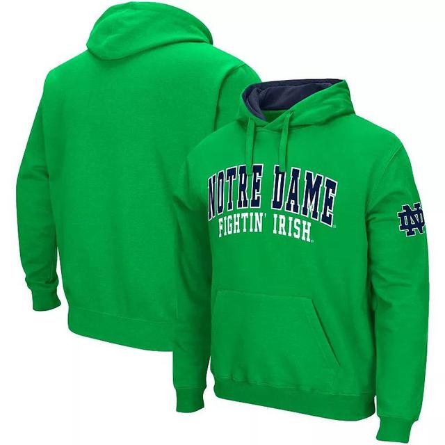 Mens Colosseum Notre Dame Fighting Irish Double Arch Pullover Hoodie Product Image