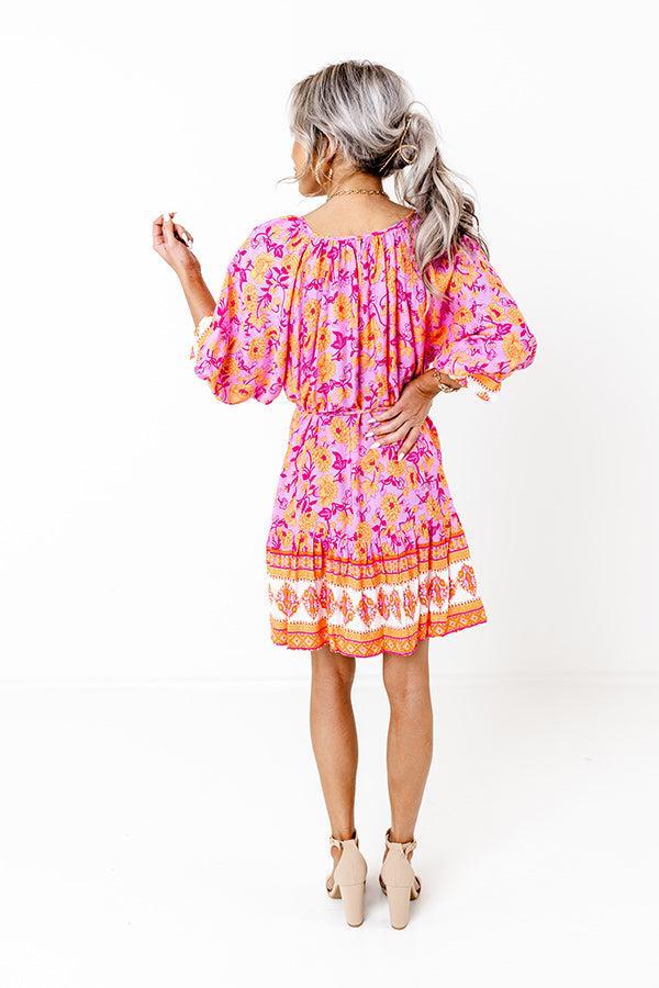 Can't Control Love Floral Dress Product Image