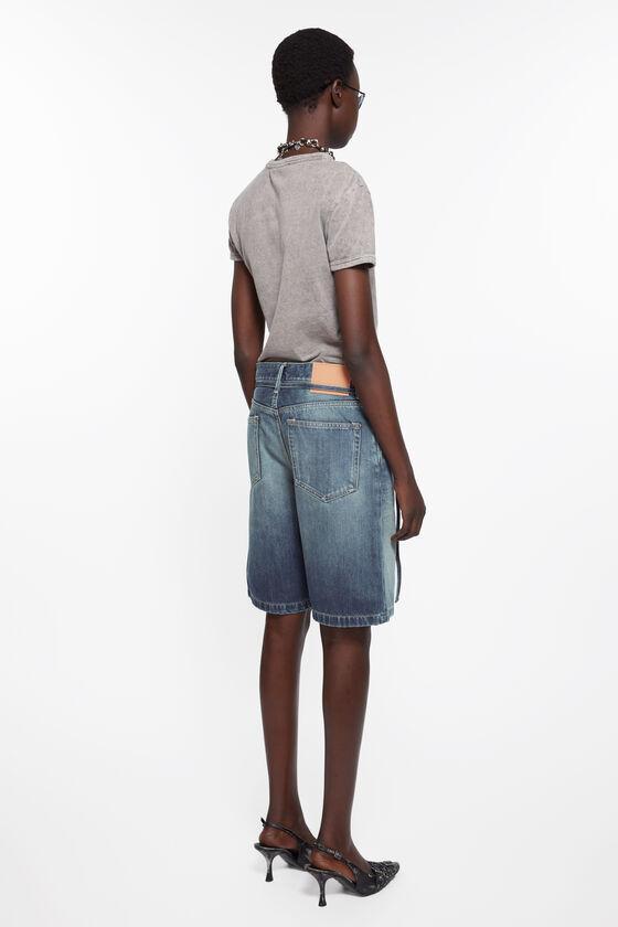 Loose fit denim shorts Product Image