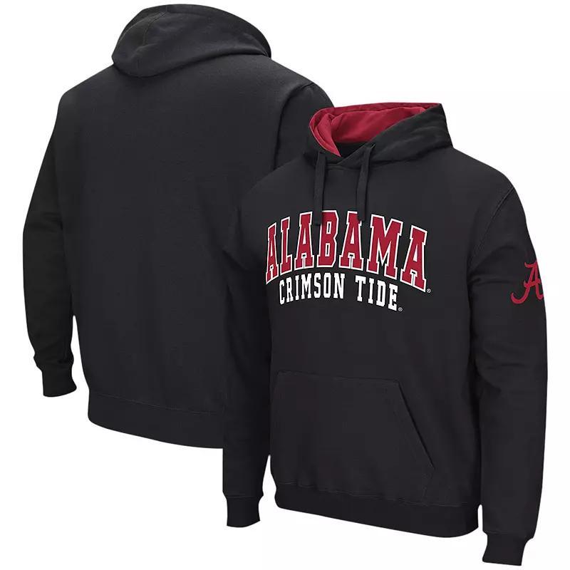 Mens Colosseum Alabama Crimson Tide Double Arch Pullover Hoodie Product Image