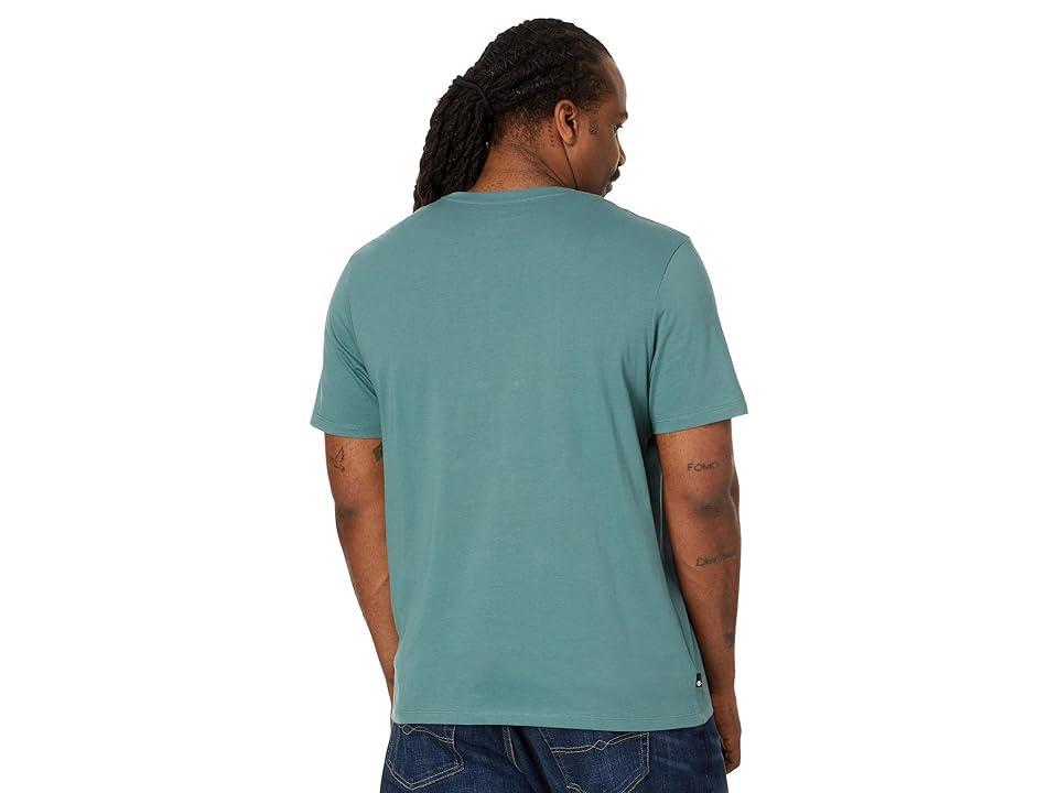 Timberland Front Graphic Short Sleeve Tee (Sea Pine) Men's T Shirt Product Image