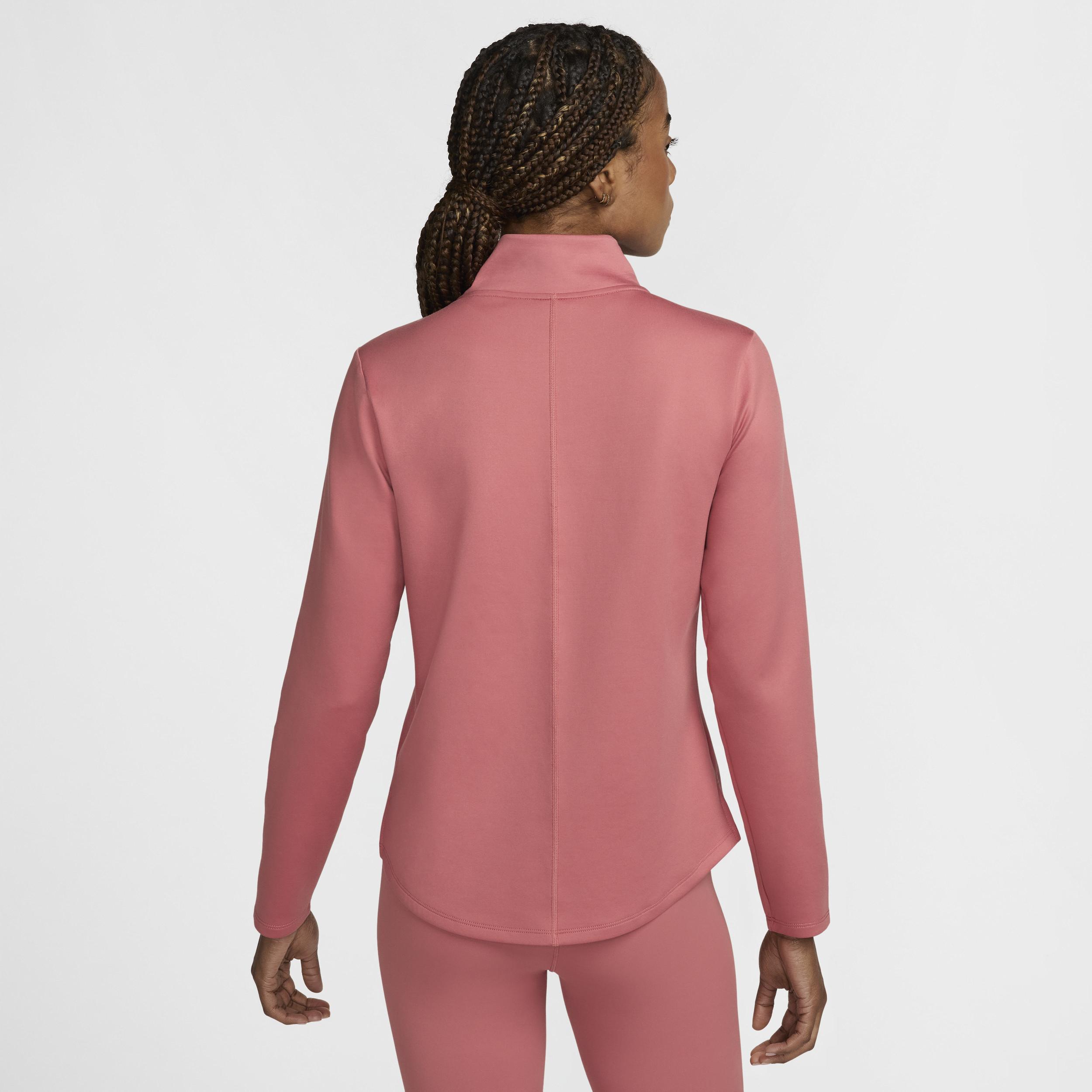 Nike Women's Therma-FIT One Long-Sleeve 1/2-Zip Top Product Image