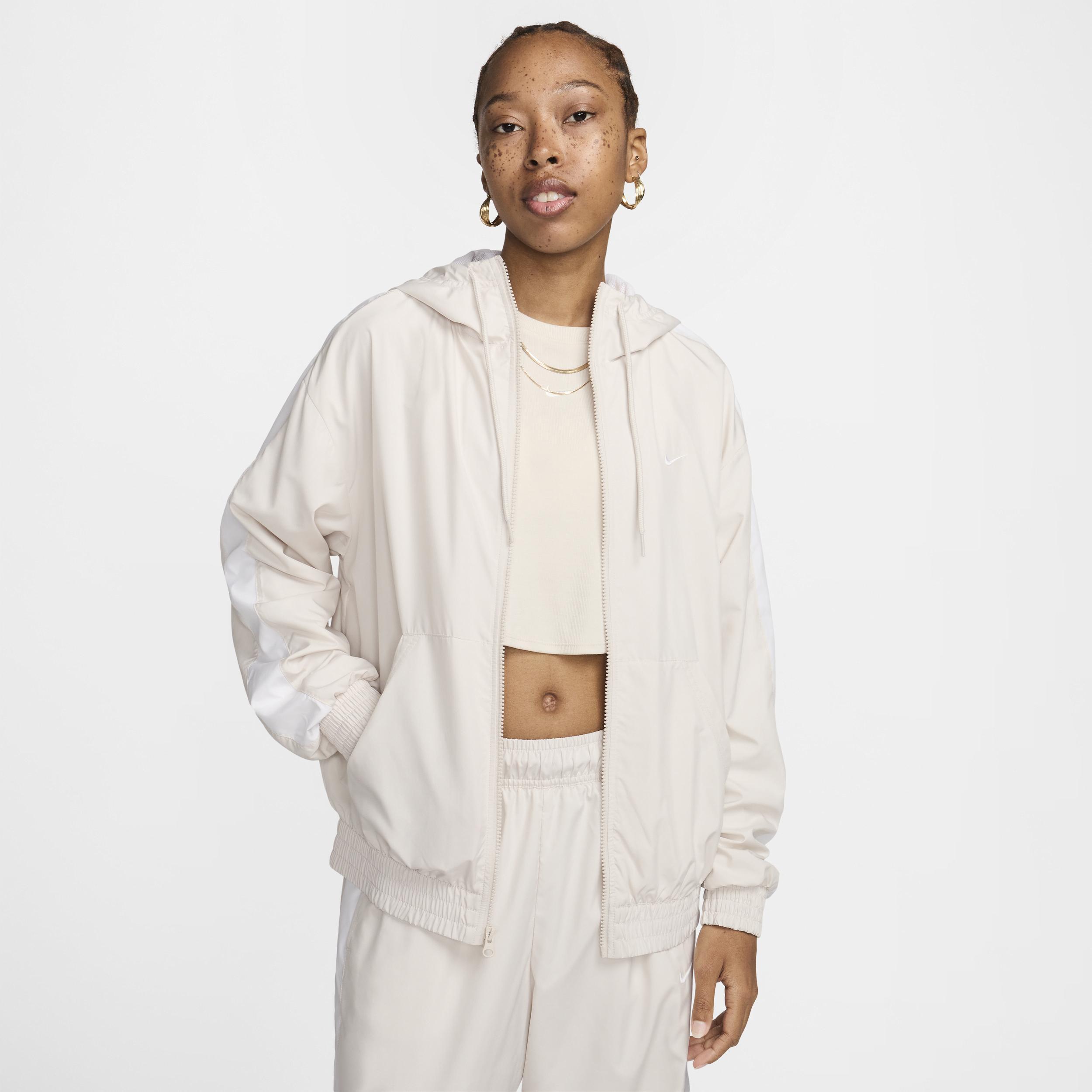 Women's Nike Sportswear Classic Wovens Loose UV Hooded Jacket Product Image