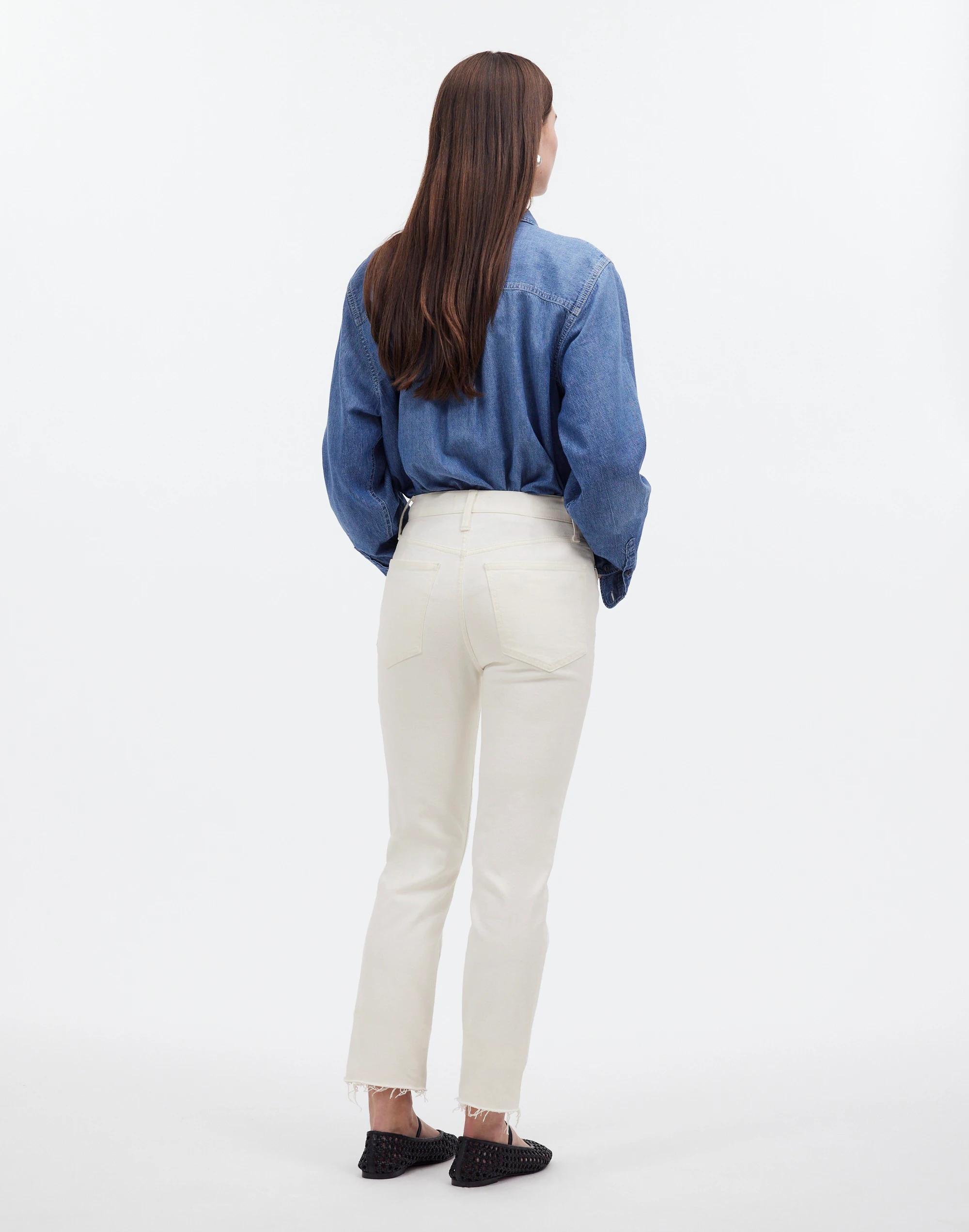 The Perfect Vintage Jean in Tile White Product Image