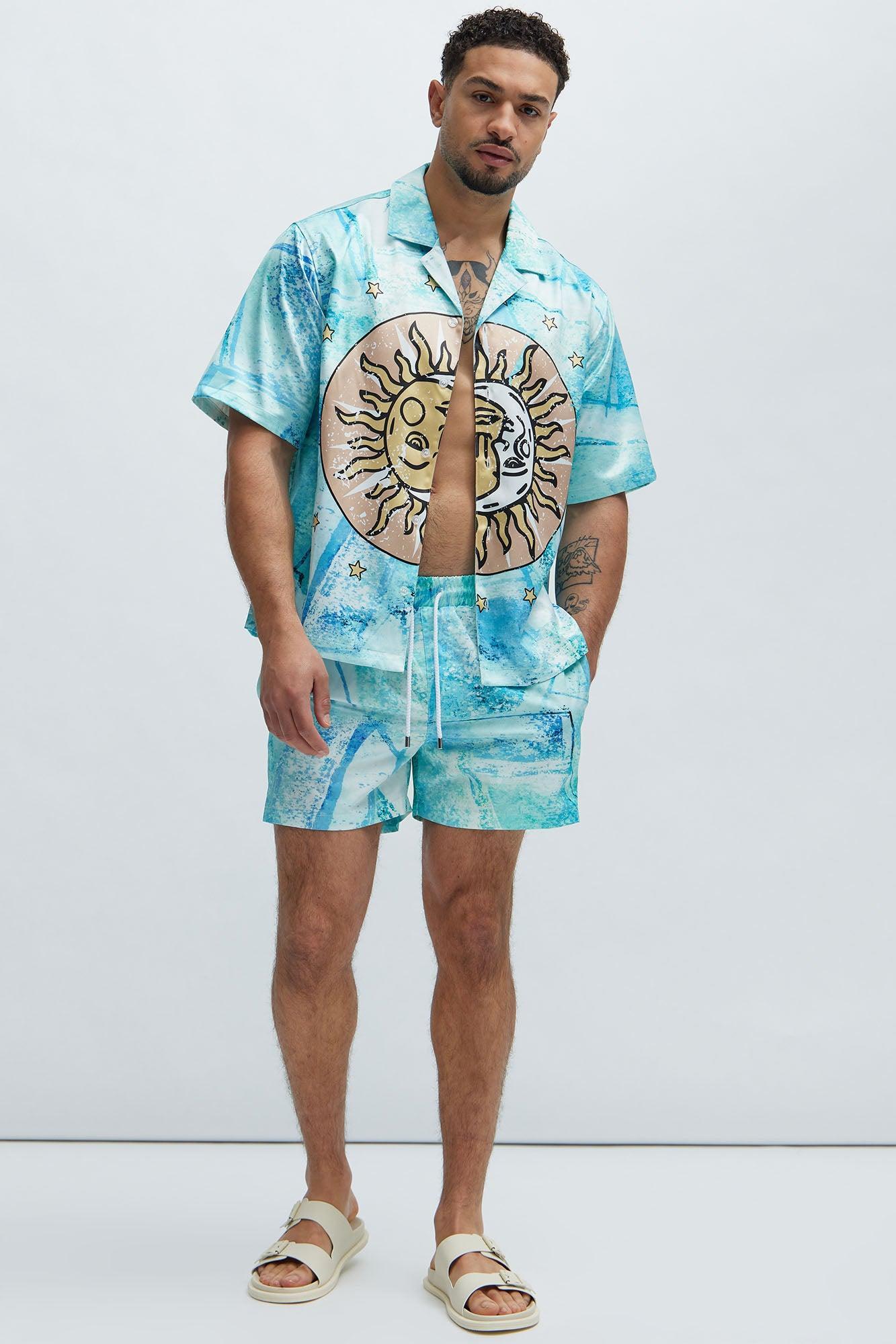 Emory Shirt - Blue/combo Product Image