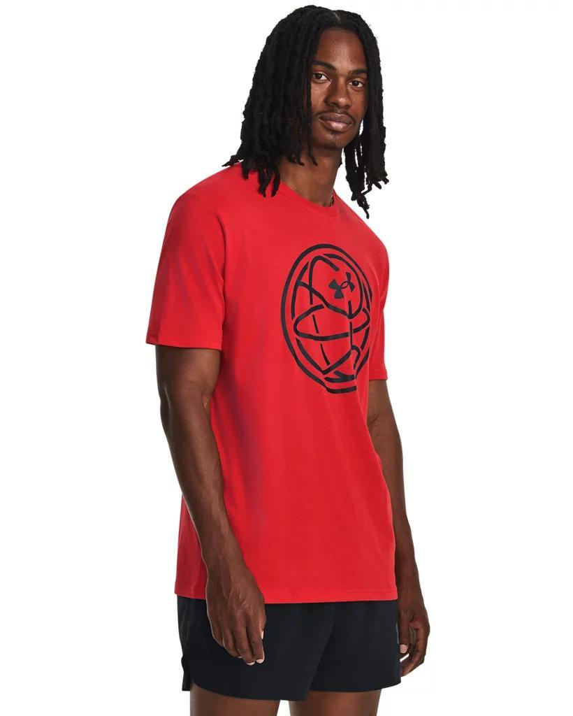 Men's UA Hoops Logo T-Shirt Product Image