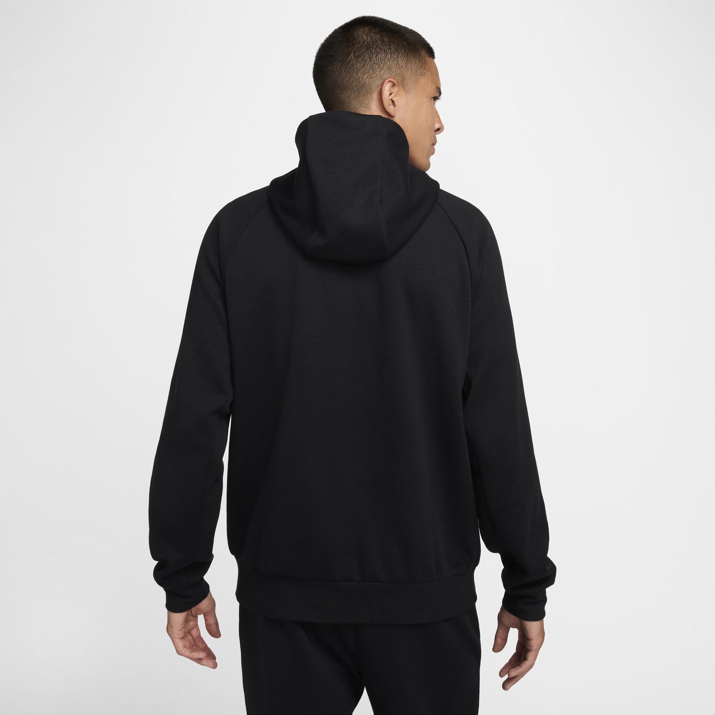 Nike Mens Nike Dri-FIT UV Primary Full-Zip Hoodie - Mens Black/Black Product Image