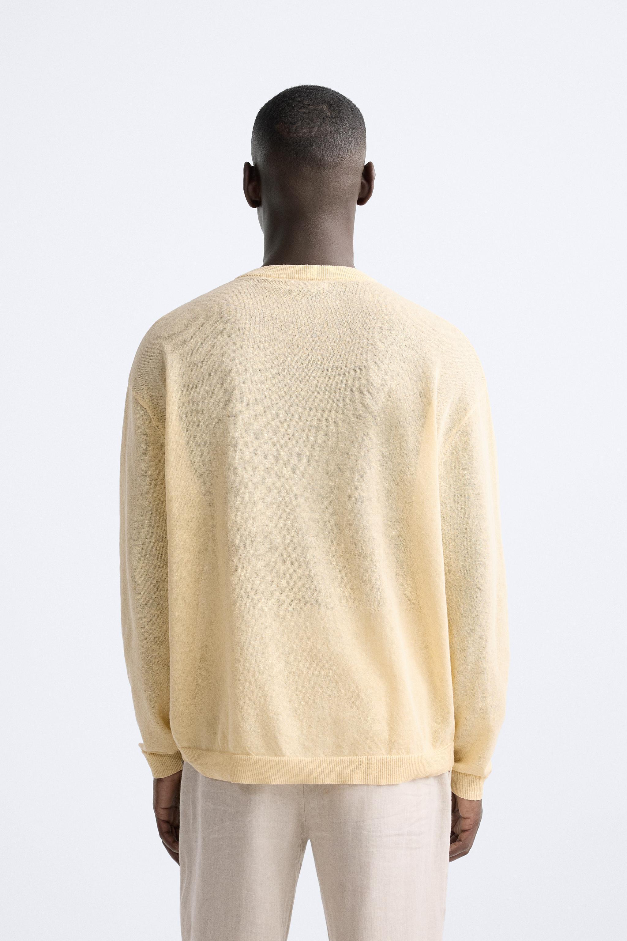 LINEN BLEND SWEATER Product Image