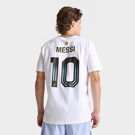 Adidas Mens Argentina Lionel Messi Name & Number Graphic T-Shirt Product Image